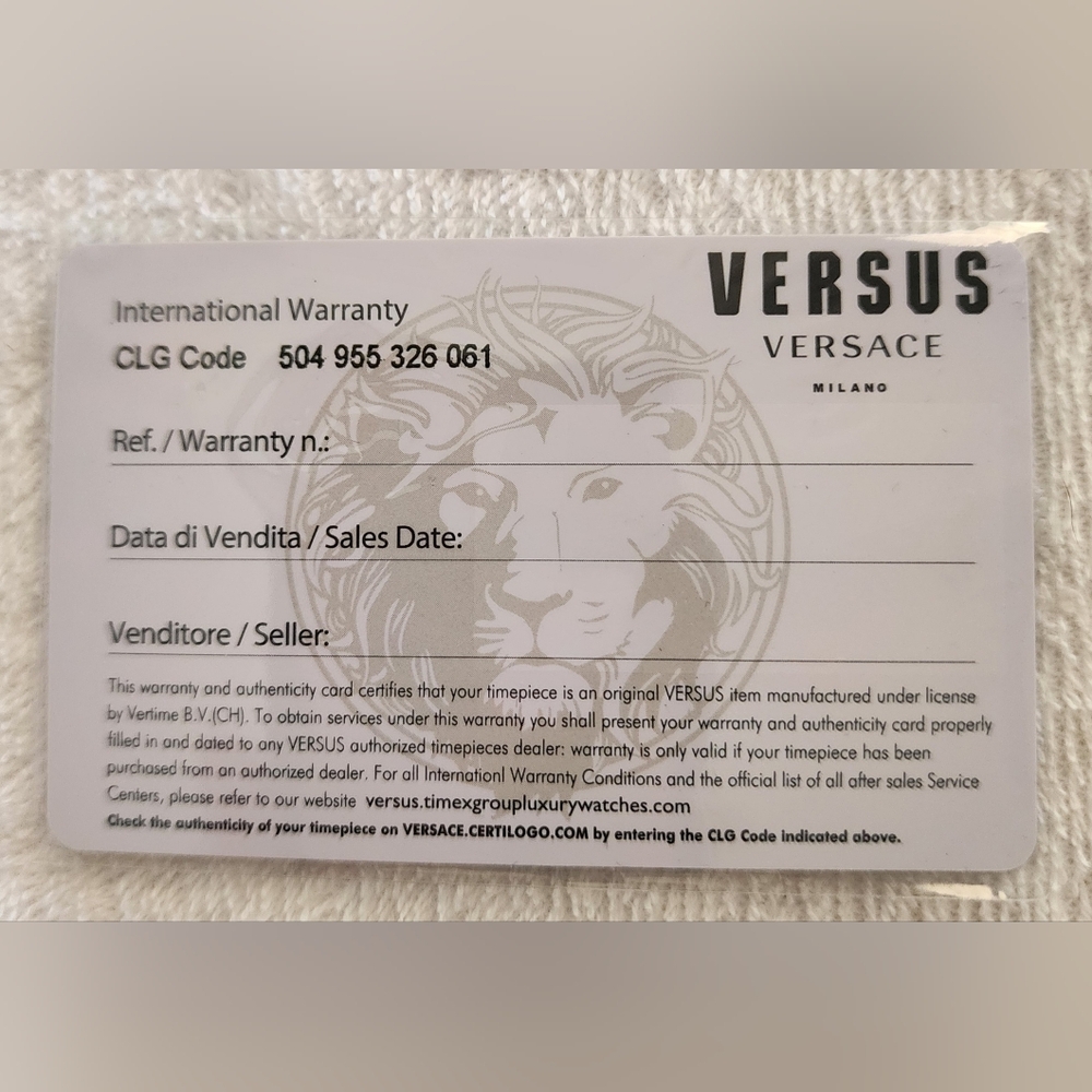 Versus Versace NWT Women's 36MM Stainless Steel Bracelet Watch. - Picture 10 of 16